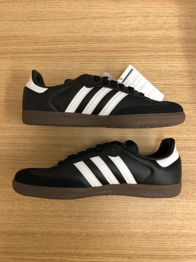 adidas Samba OG "Core Black/Cloud White/Gum"