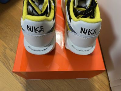 UNDERCOVER × sacai × Nike LD Waffle "Black/Sail-Dark Grey-Bright Citron"