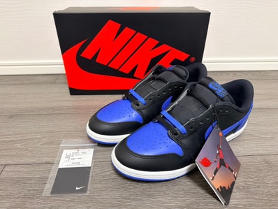 Nike Air Jordan 1 Low '85 "Black and Royal Blue"