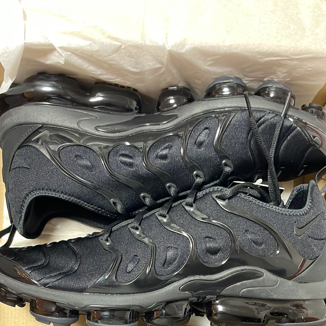 Nike Air Vapormax Plus "Black/Black/Dark Grey" (2024) (924453-004)