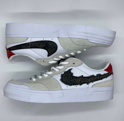 Sky Brown × Nike SB Women's Zoom Pogo Plus QS "White and Sail"