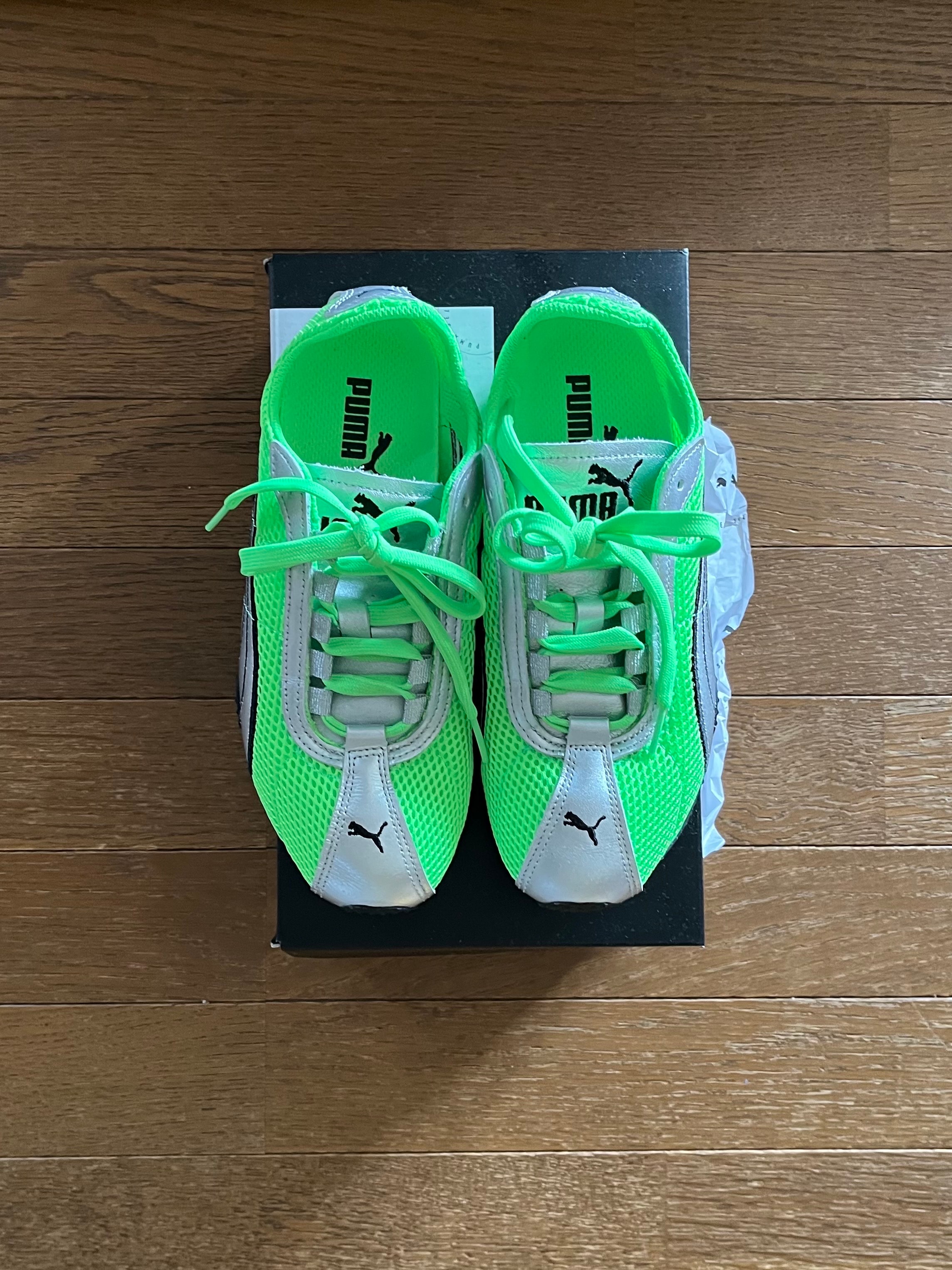 プーマ エイチストリート OG "フィジーグリーン/プーマシルバー"