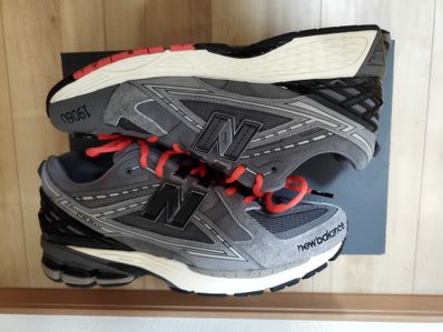 N.HOOLYWOOD TEST Product Exchange Service × INVINCIBLE × New Balance 1906U "Grey/Charcoal/Orange"