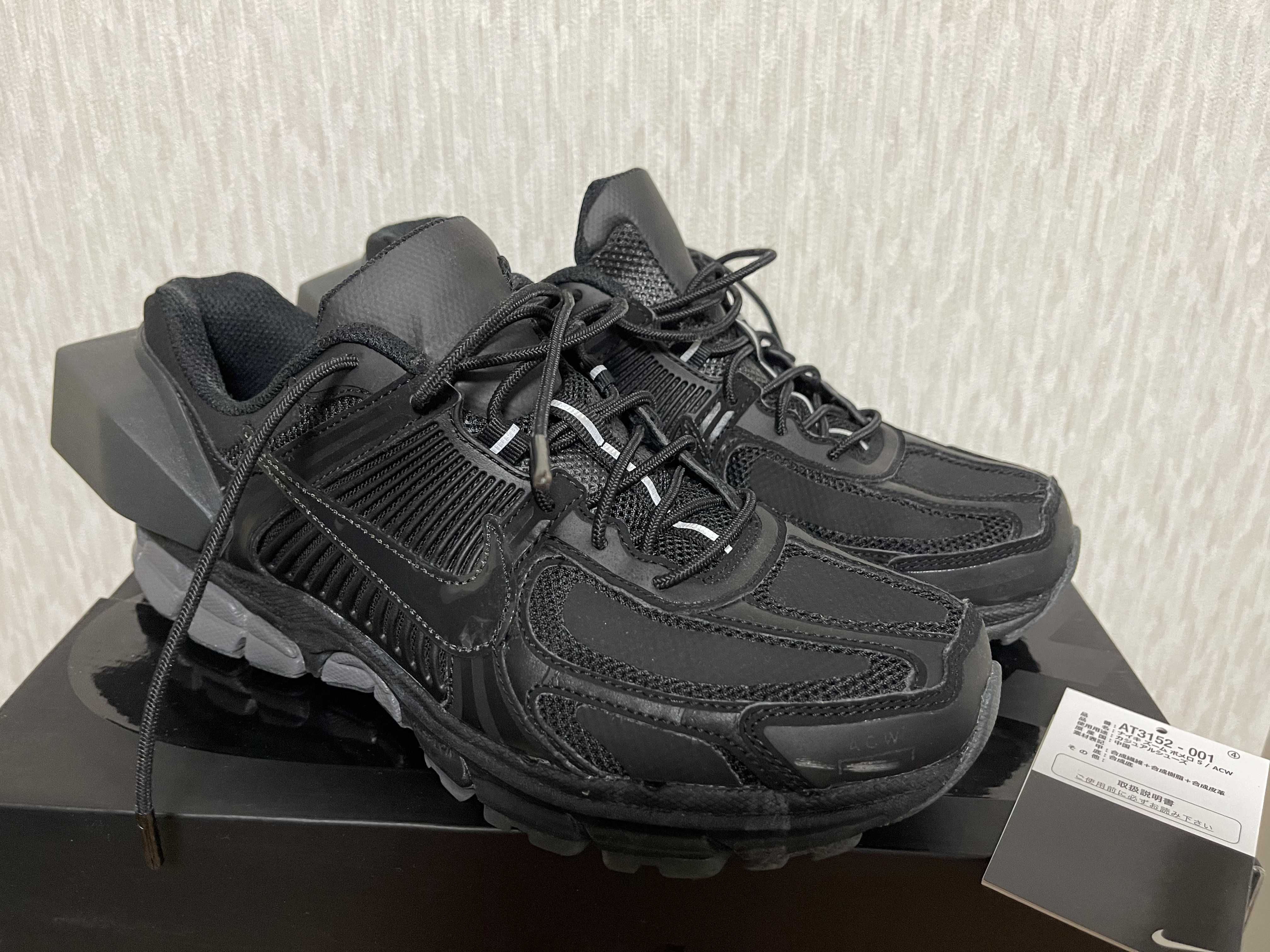A-Cold-Wall* × Nike Zoom Vomero 5 "Black"