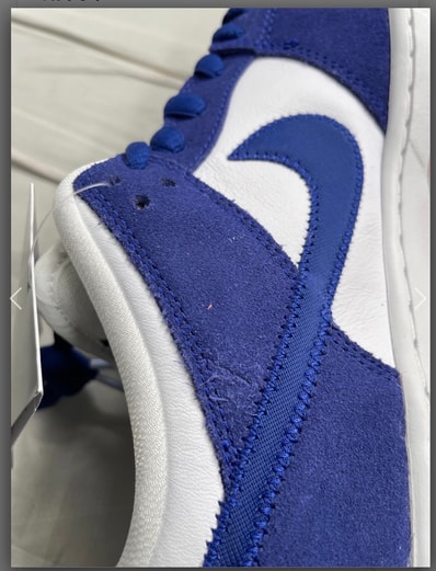 Nike SB Dunk Low "Los Angeles Dodgers/Deep Royal Blue"
