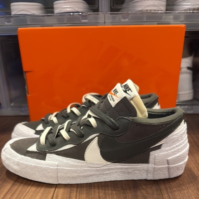 Sacai × Nike Blazer Low "Iron Grey"