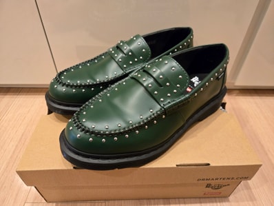 Supreme × Dr.Martens Studded Penton Loafer "Dark Green" 25SS Week 13