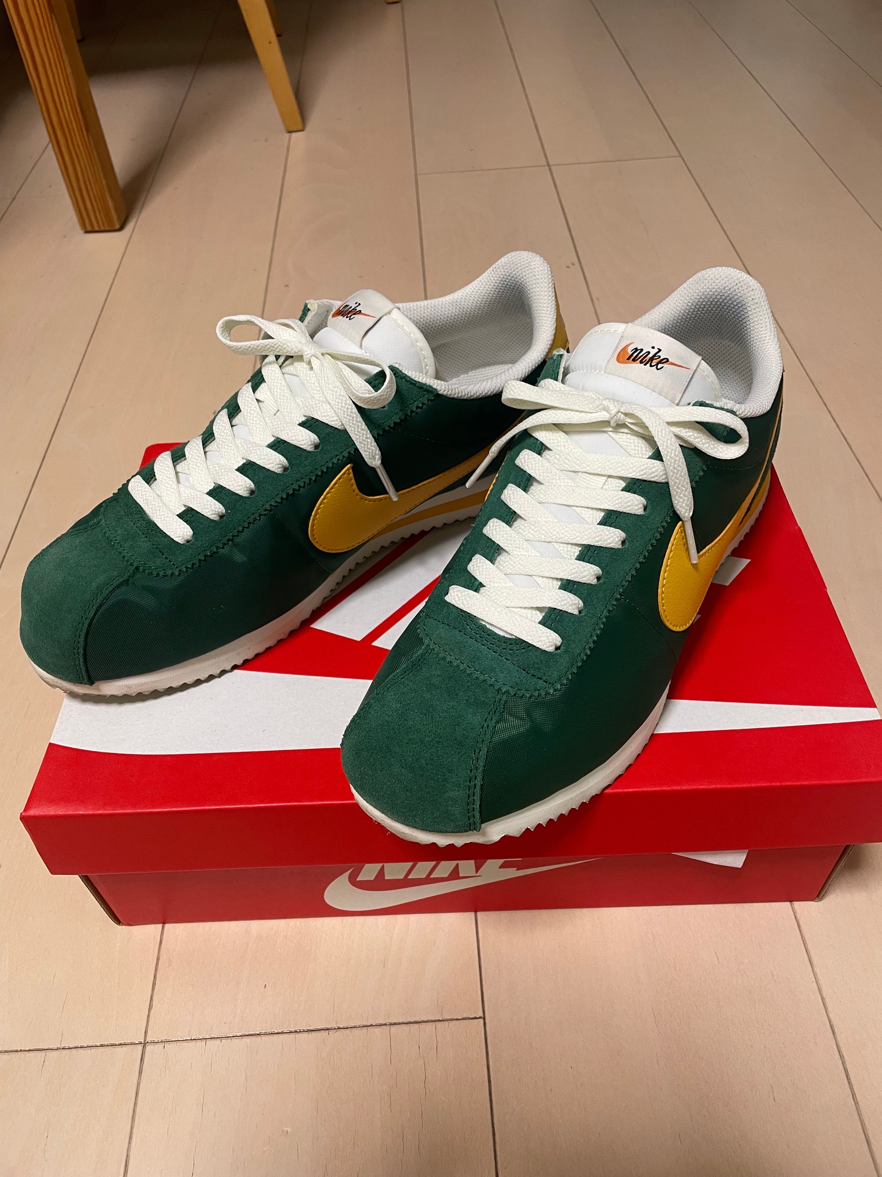 Nike Cortez TXT "Oregon/Gorge Green and Yellow Ochre"
