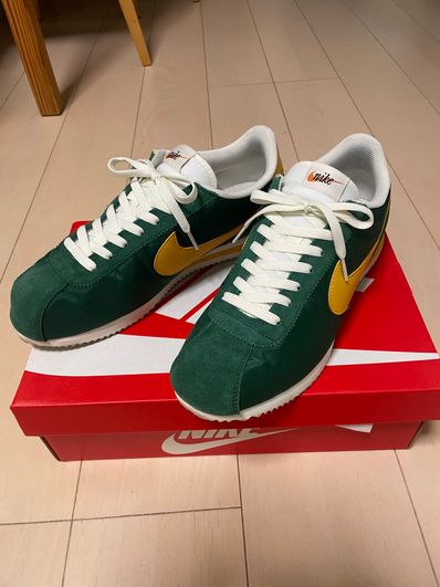 Nike Cortez TXT "Oregon/Gorge Green and Yellow Ochre"