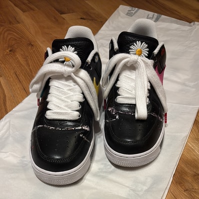 PEACEMINUSONE × Nike Air Force 1 Low '07 Para-Noise 3.0 "Black and Multi-Color" / G-DRAGON