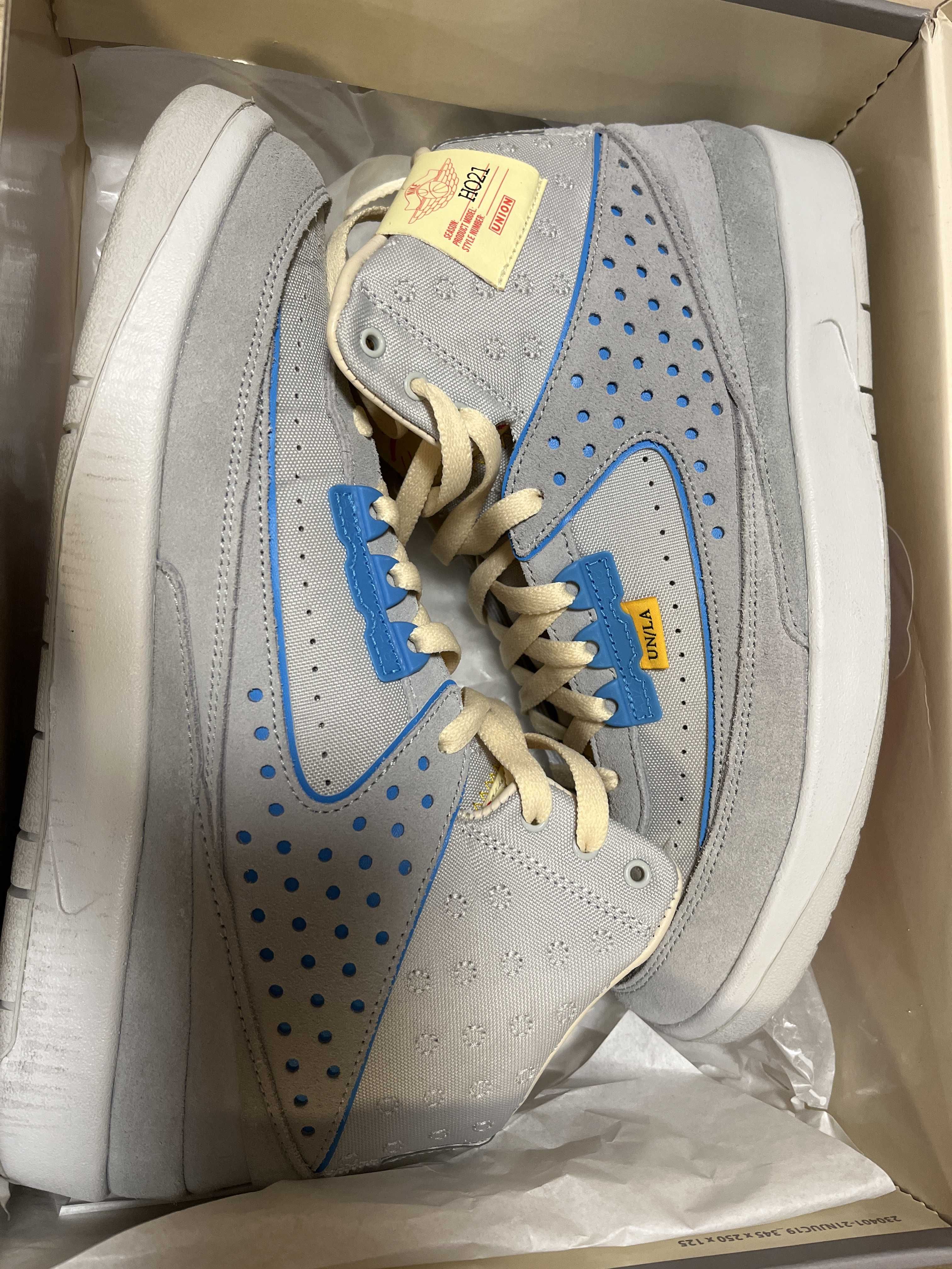 UNION × Nike Air Jordan 2 "Grey Fog"