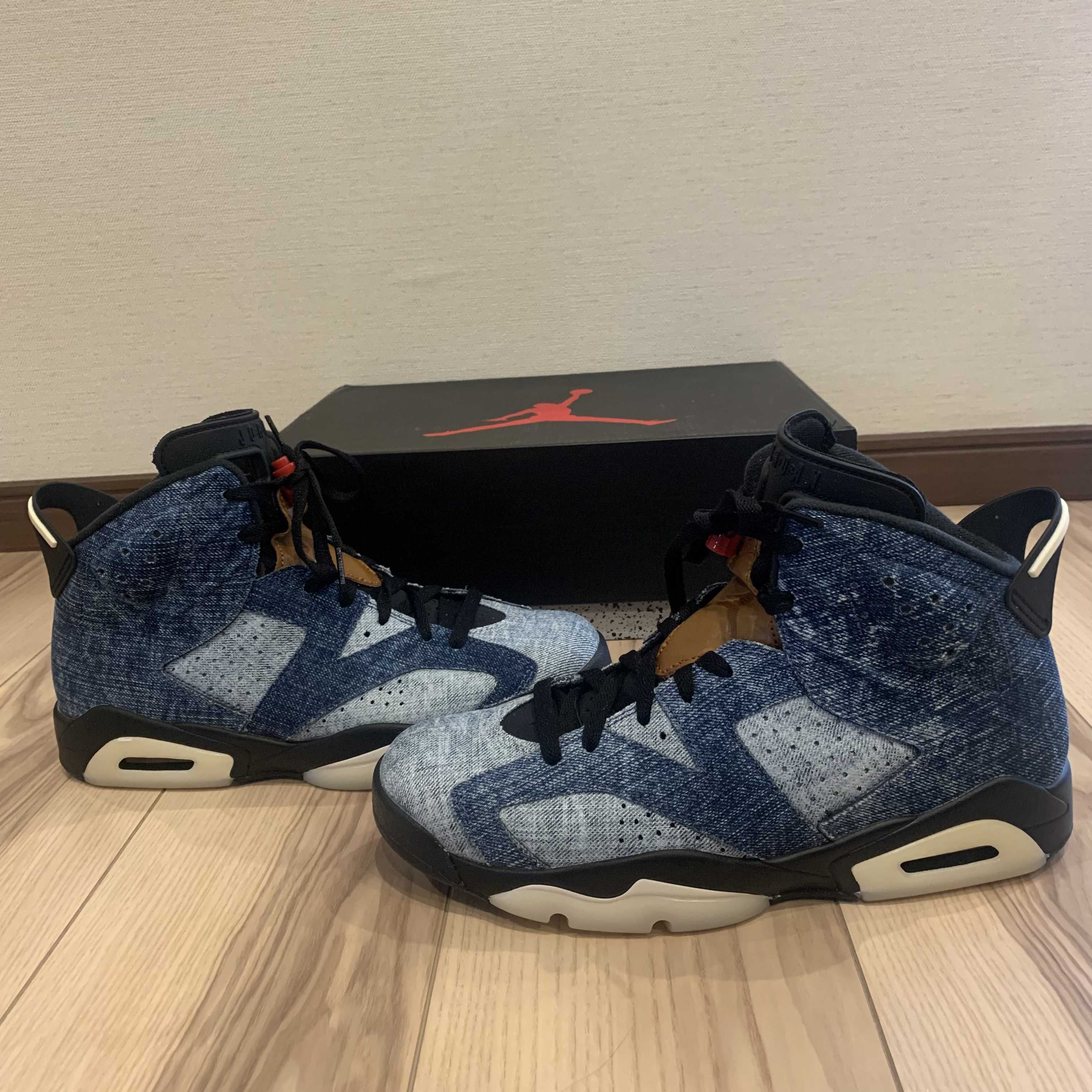 NIKE AIR JORDAN 6 "WASHED DENIM"