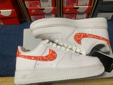 Nike Women's Air Force 1 Low '07 Essential "Orange Paisley"