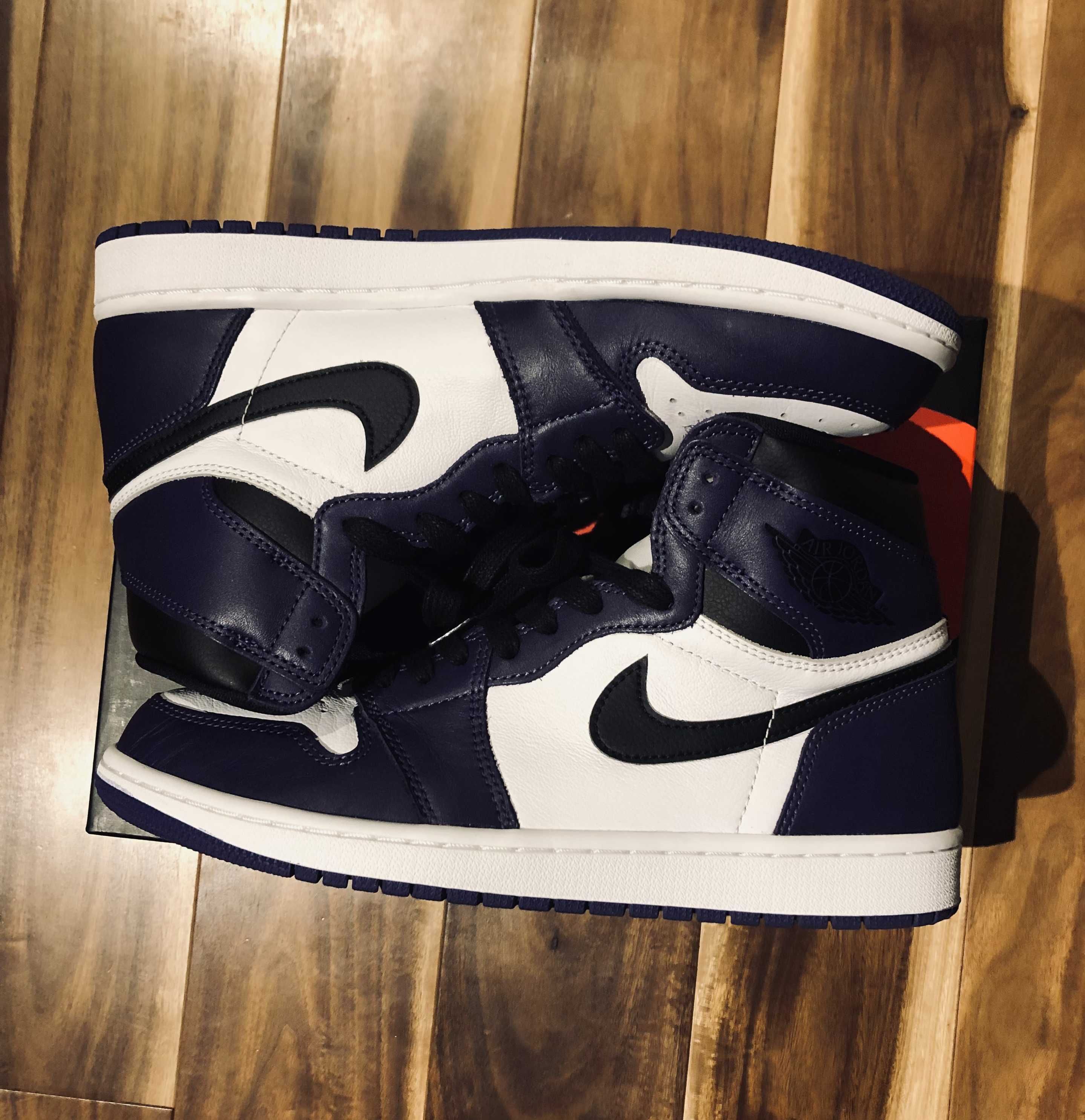 Nike Air Jordan 1 Retro High OG "Court Purple White/Black" (2020)   