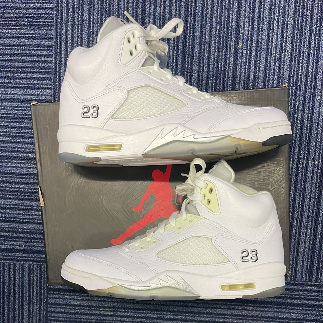 Nike Air Jordan 5 Retro "Metallic White" (2015)