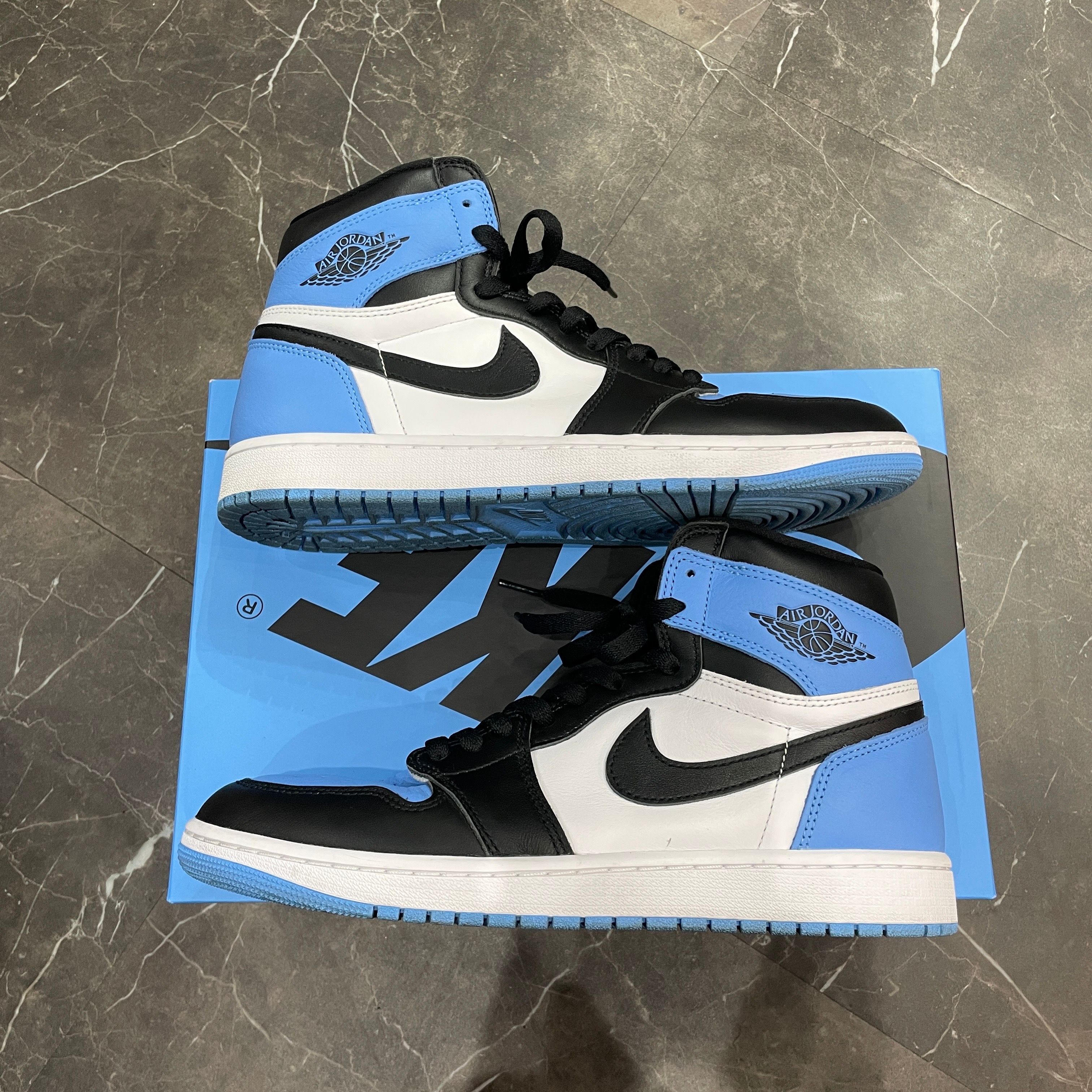 Nike Air Jordan 1 Retro High OG "University Blue/UNC Toe"