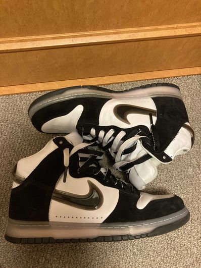 SLAM JAM x NIKE DUNK HIGH "WHITE/CLEAR BLACK"