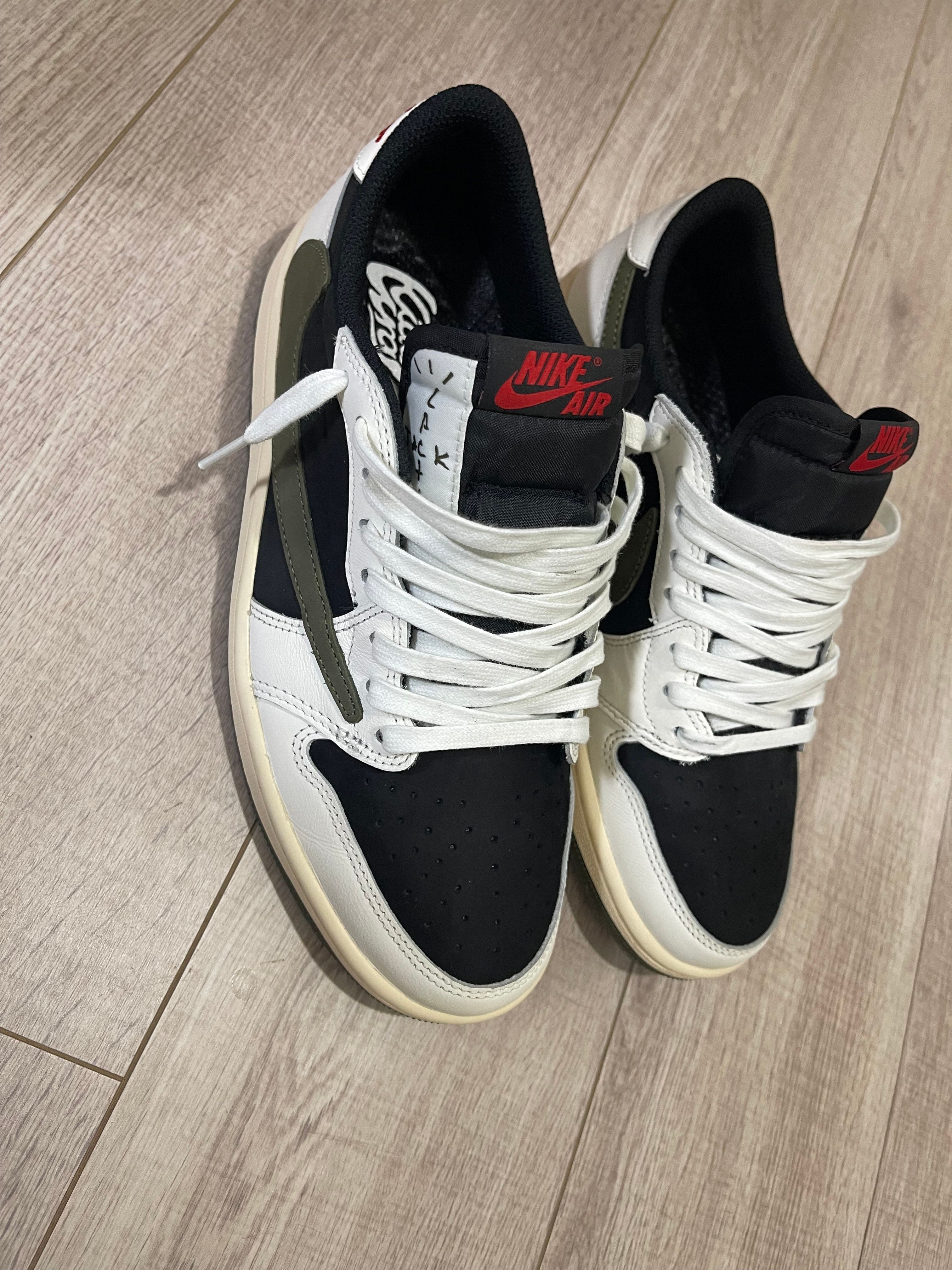 Travis Scott × Nike Women's Air Jordan 1 Low OG "Medium Olive"