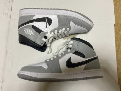 Nike Air Jordan 1 Mid "Grey White/Anthracite"