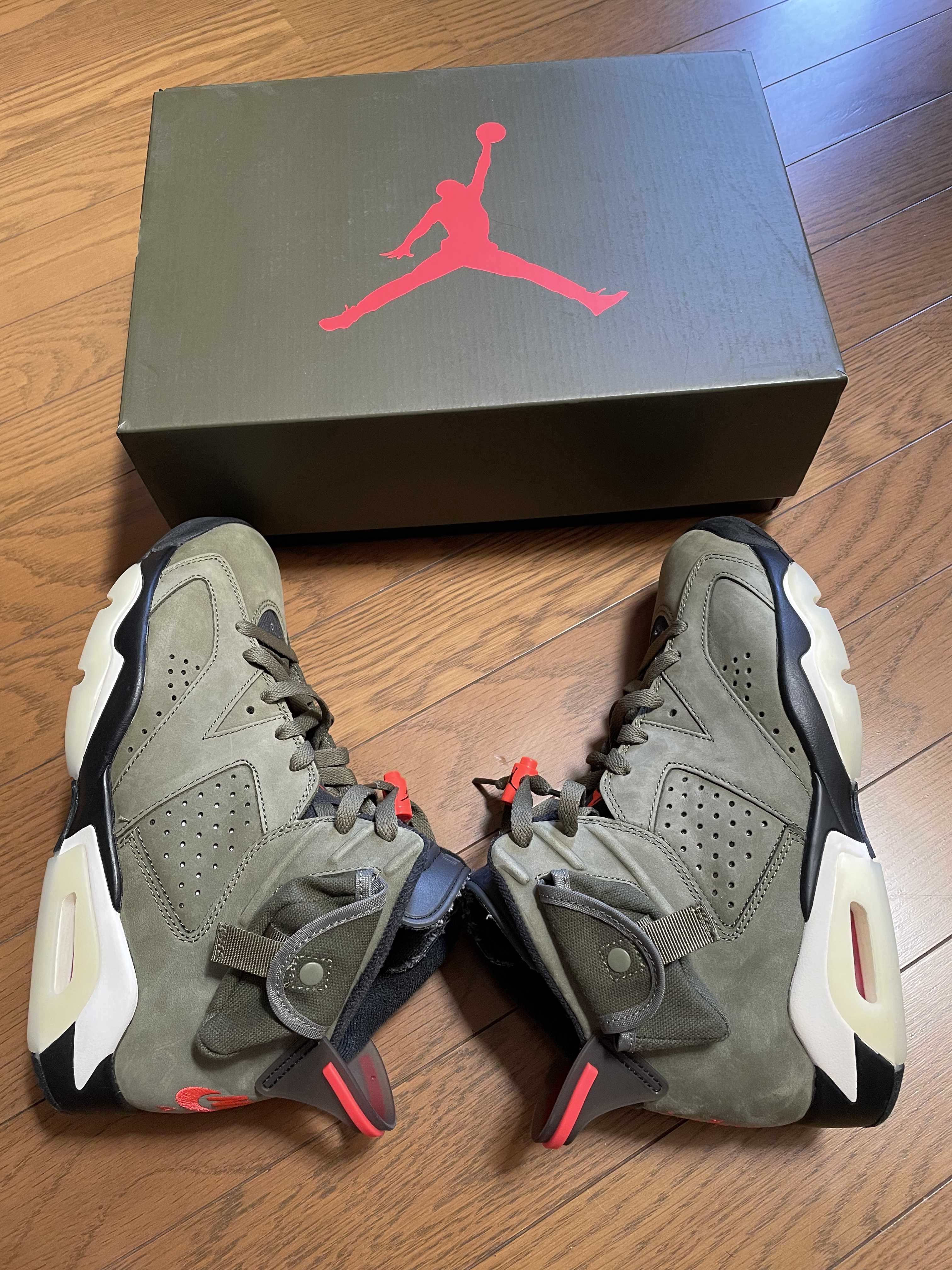 Travis Scott × Nike Air Jordan 6 Retro "Medium Olive"