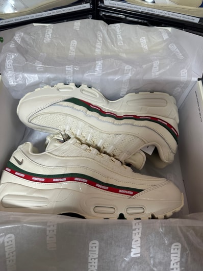 UNDEFEATED × Nike Air Max 95 SP "Sail"