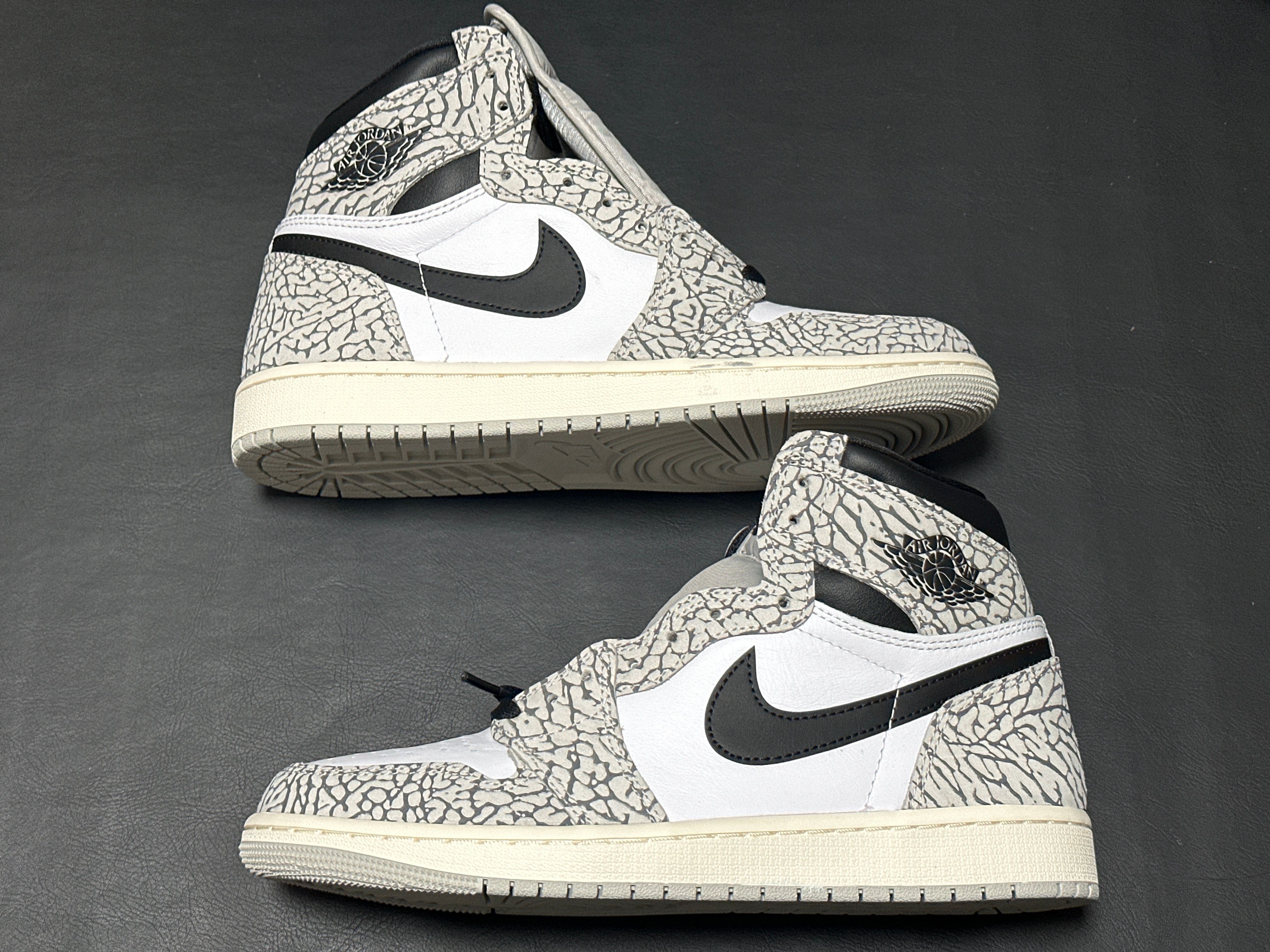 Nike Air Jordan 1 High OG "White Cement/Safari"
