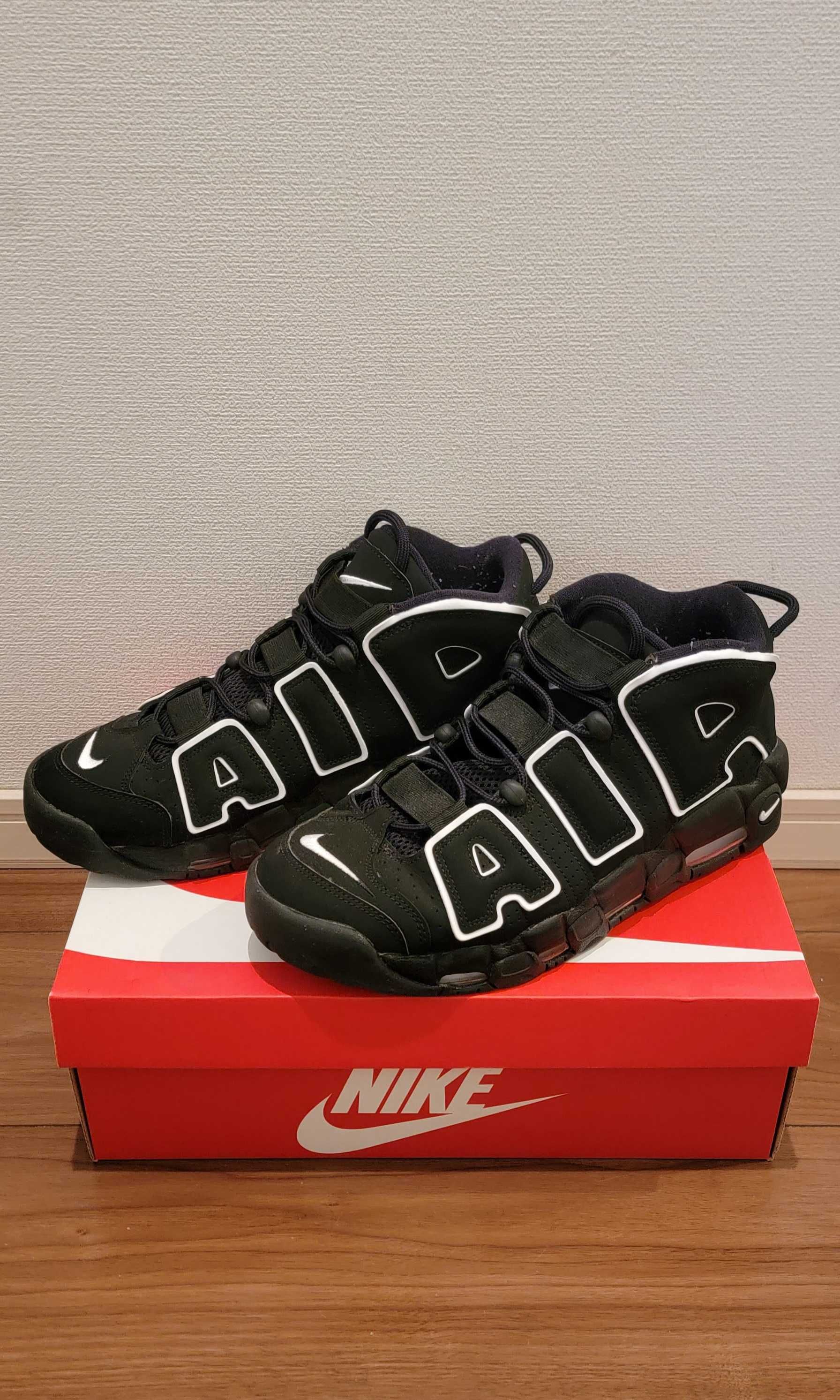 Nike Air More Uptempo "Black/White"(2020)