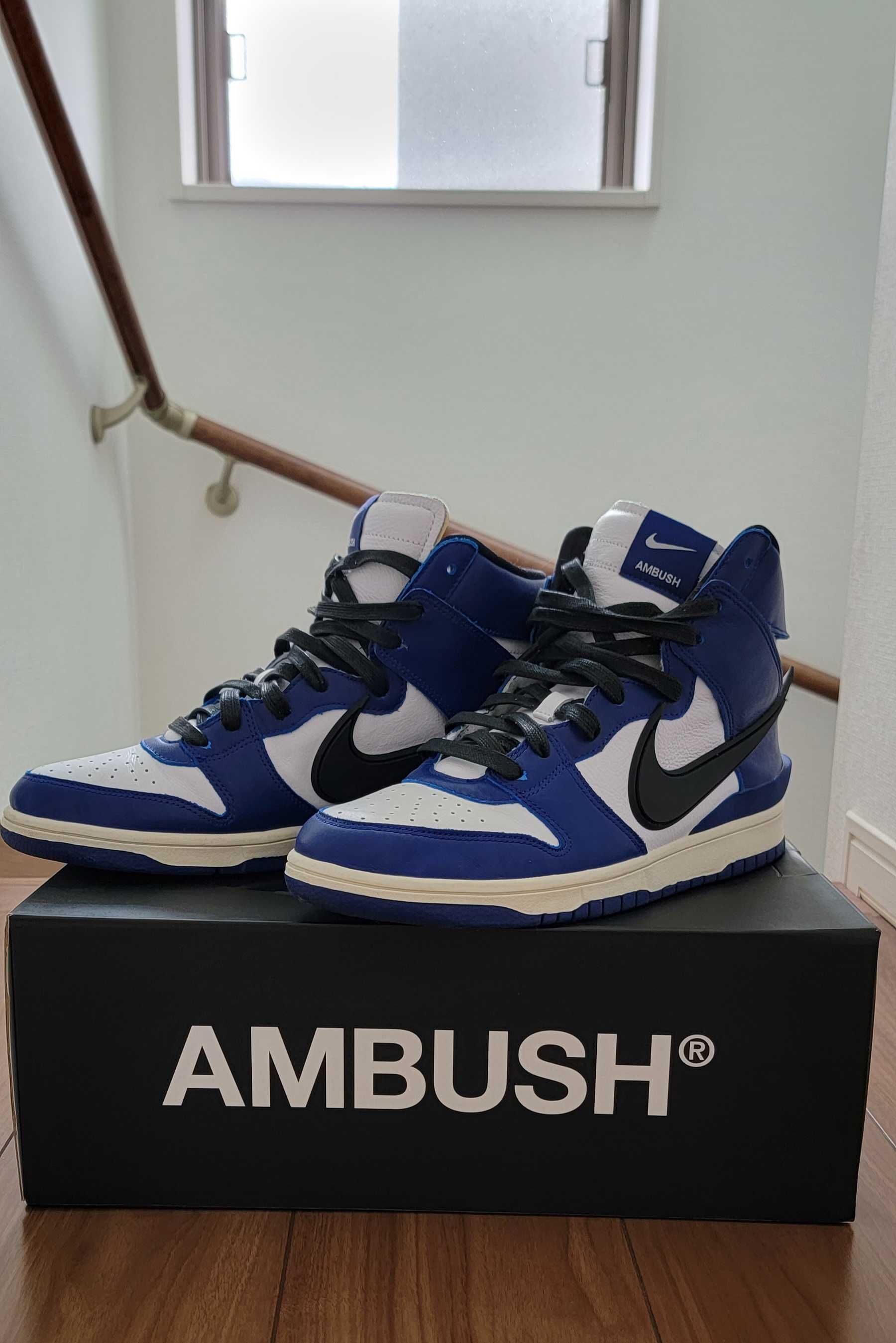 AMBUSH × NIKE DUNK HIGH "DEEP ROYAL"