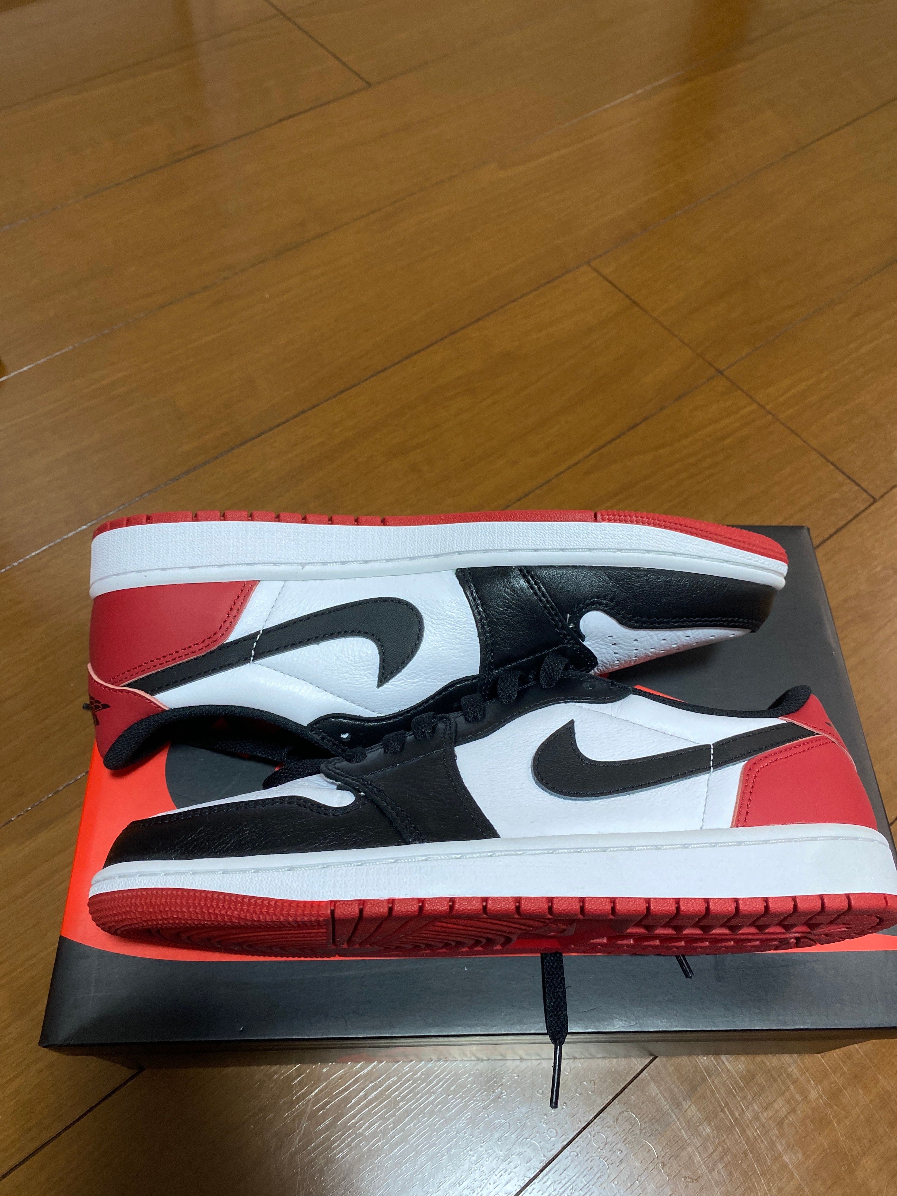 Nike Air Jordan 1 Retro Low OG "Black Toe"