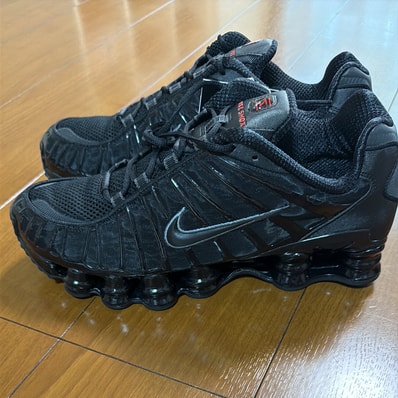 Nike Shox TL "Black/Metallic Hematite/Max Orange/Black"