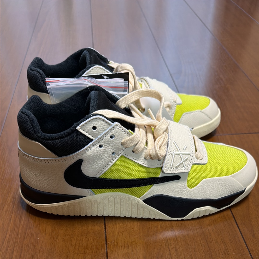 Travis Scott × Nike Jordan Jumpman Jack TR CJ1 T-Rexx "Bright Cactus"