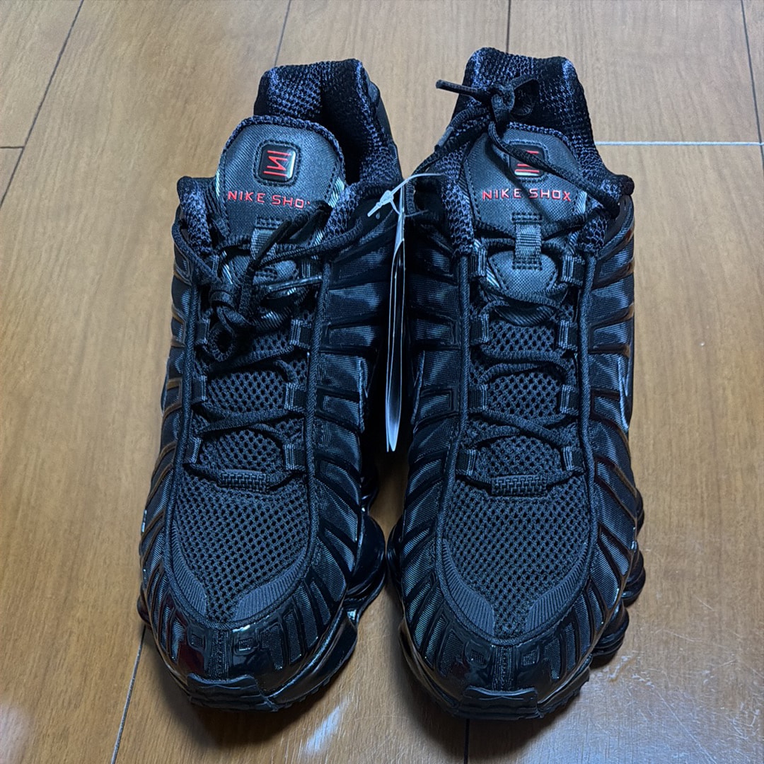 Nike Shox TL "Black/Metallic Hematite/Max Orange/Black"