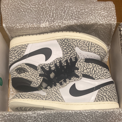 Nike Air Jordan 1 High OG "White Cement/Safari"