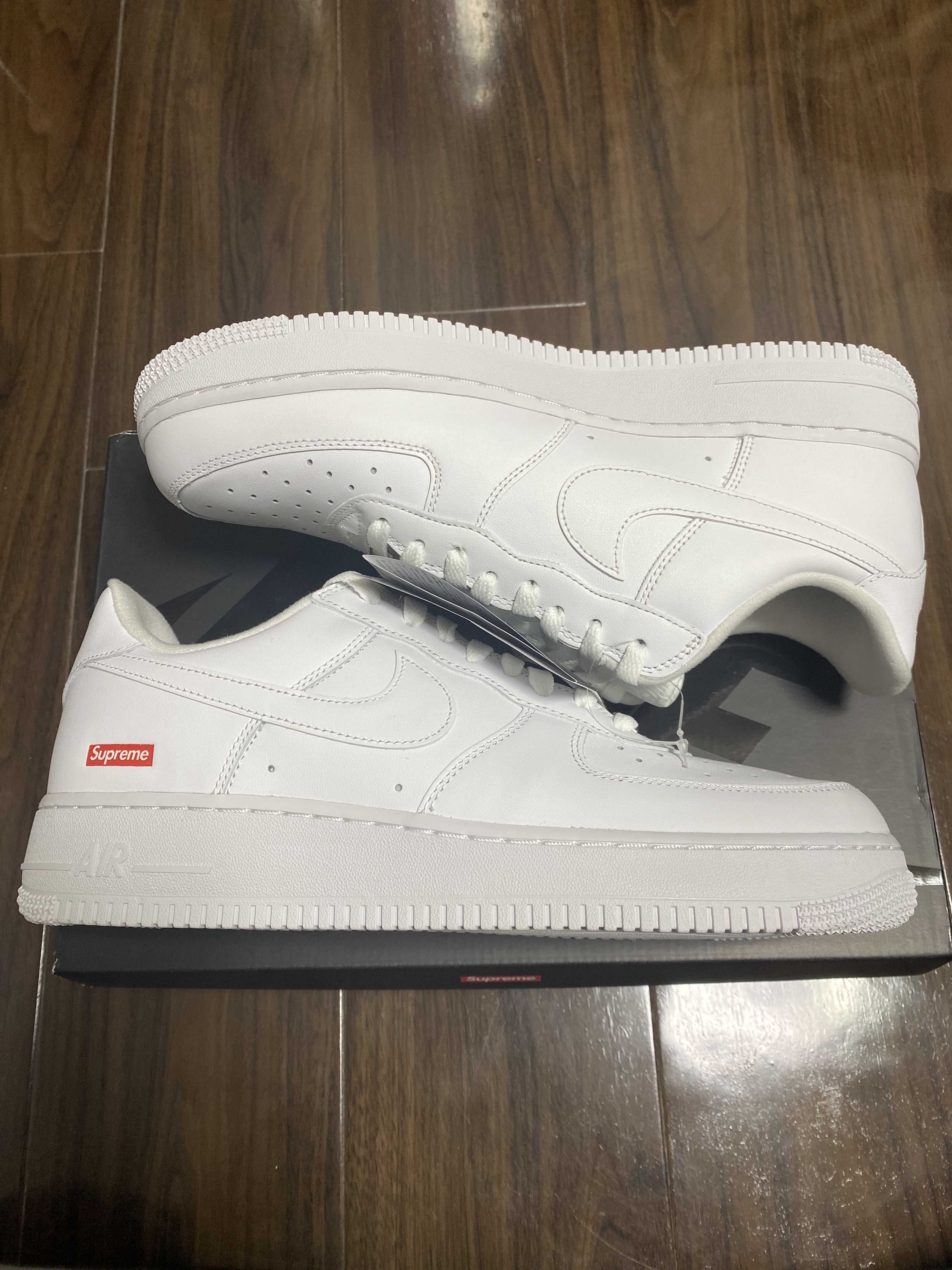 Supreme × Nike Air Force 1 Low "White"