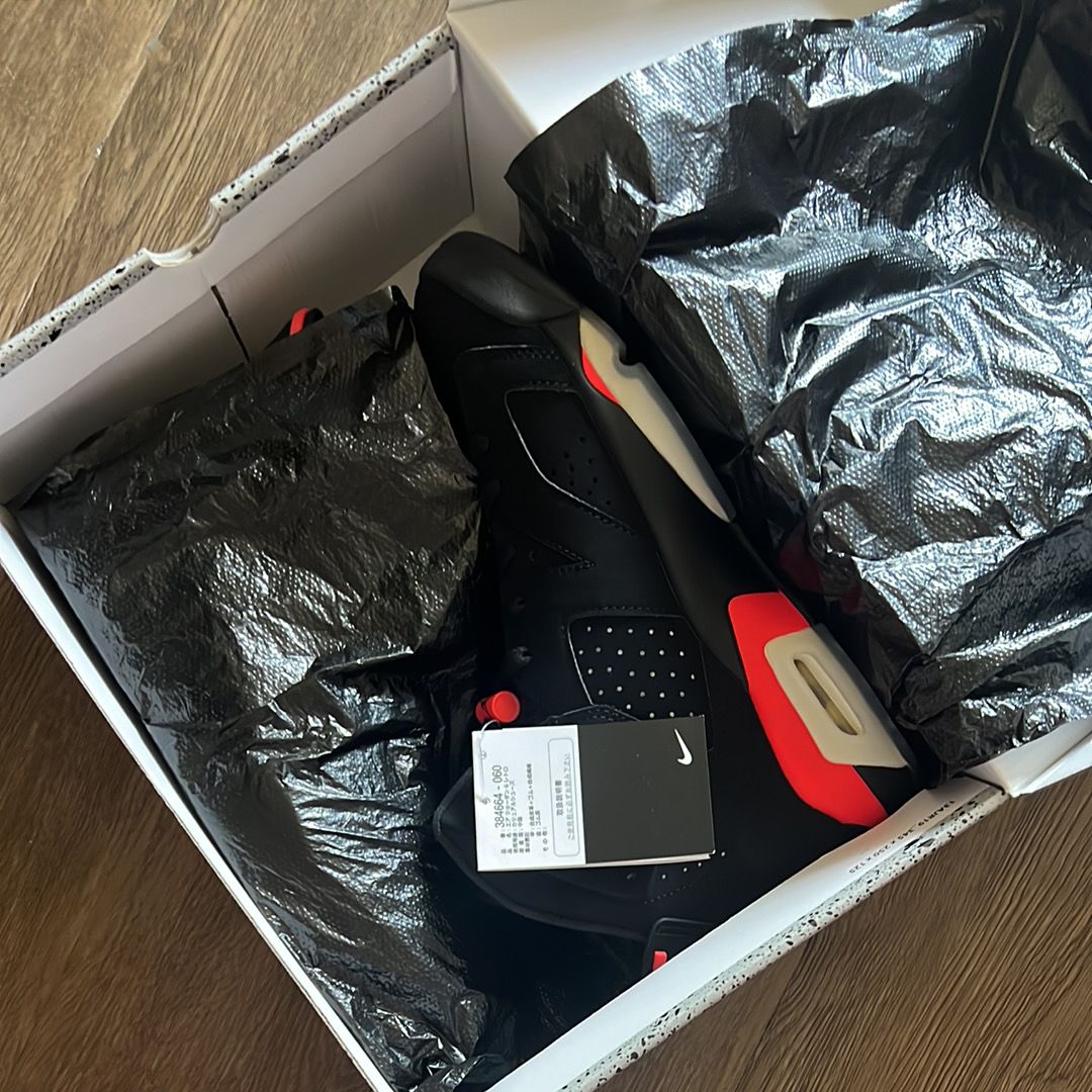 Nike Air Jordan 6 Retro OG "Black/Infrared"