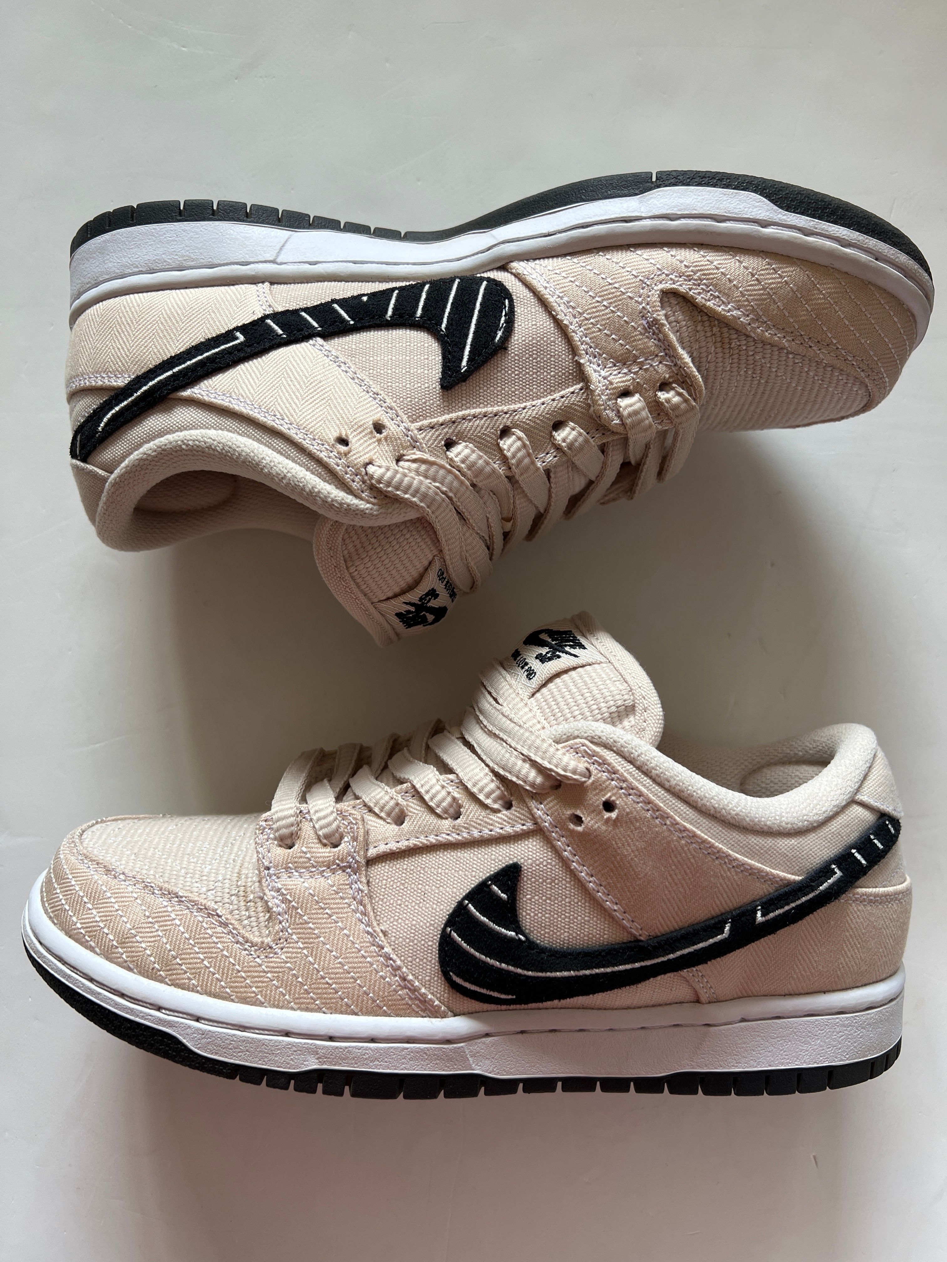 Albino & Preto × Nike SB Dunk Low Pro QS "Pearl White"