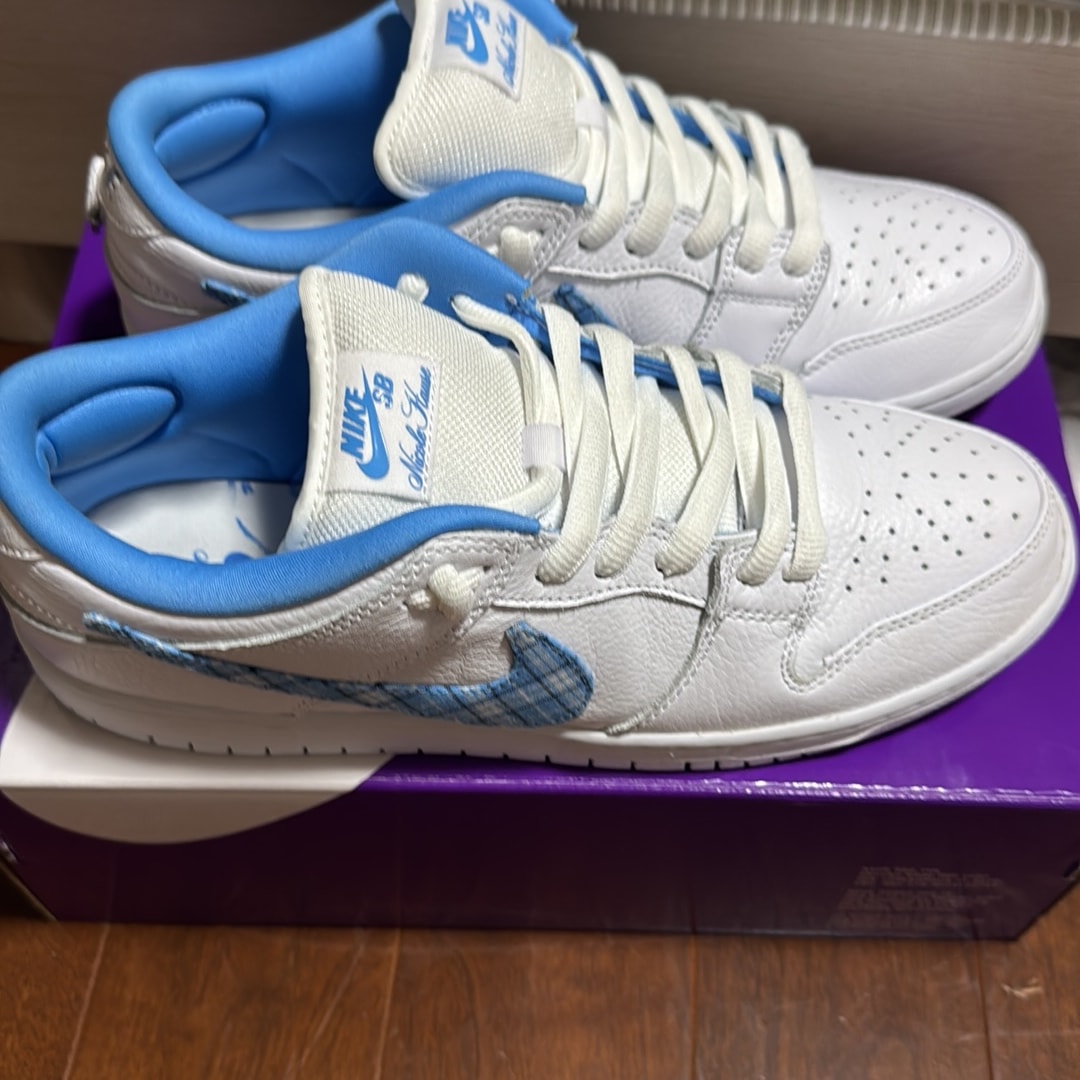 Nicole Hause × Nike SB Dunk Low Pro "Victory of The People/University Blue"