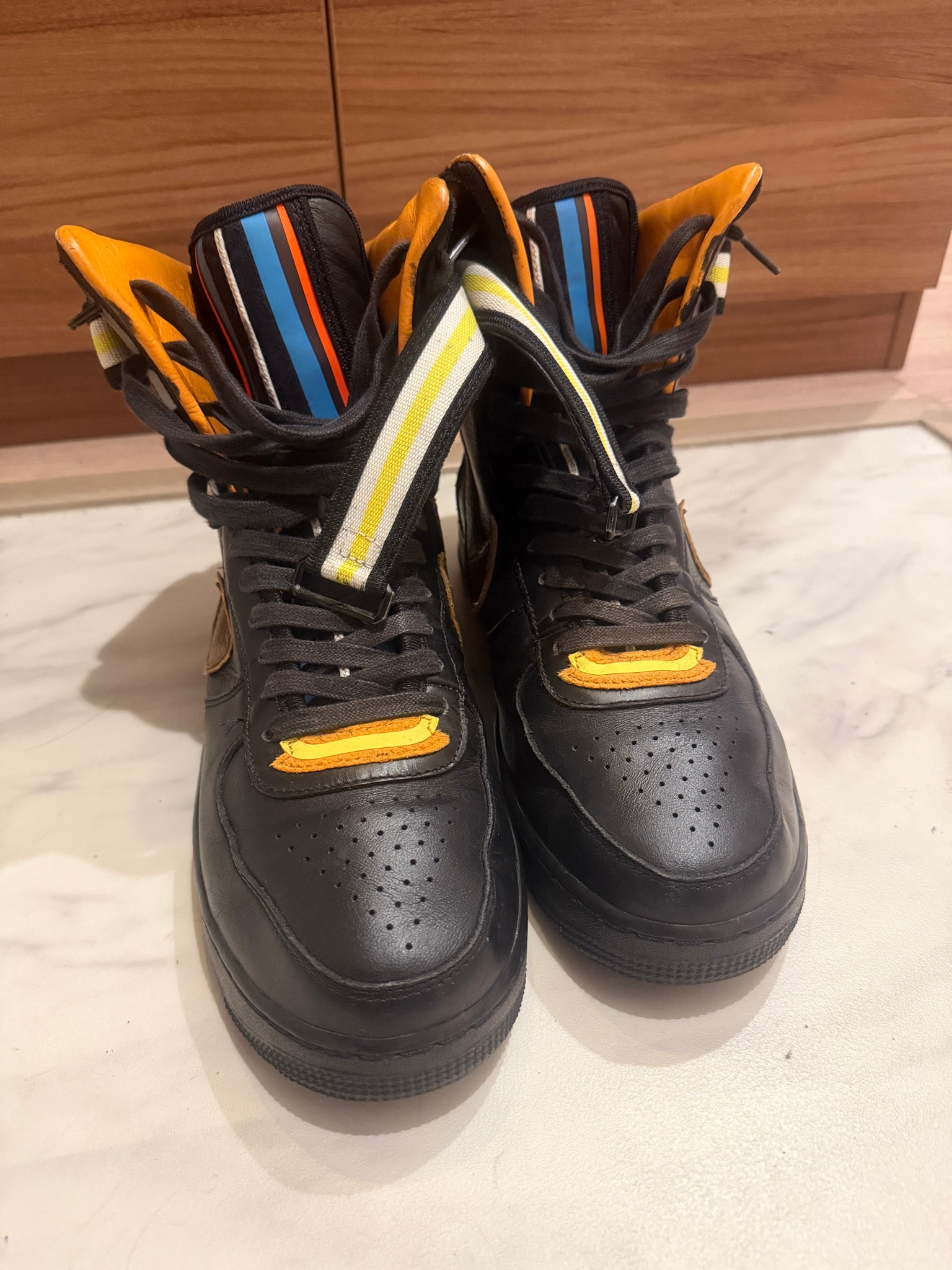 Riccardo Tisci × Nike Air Force 1 High SP "Black Baroque Brown"