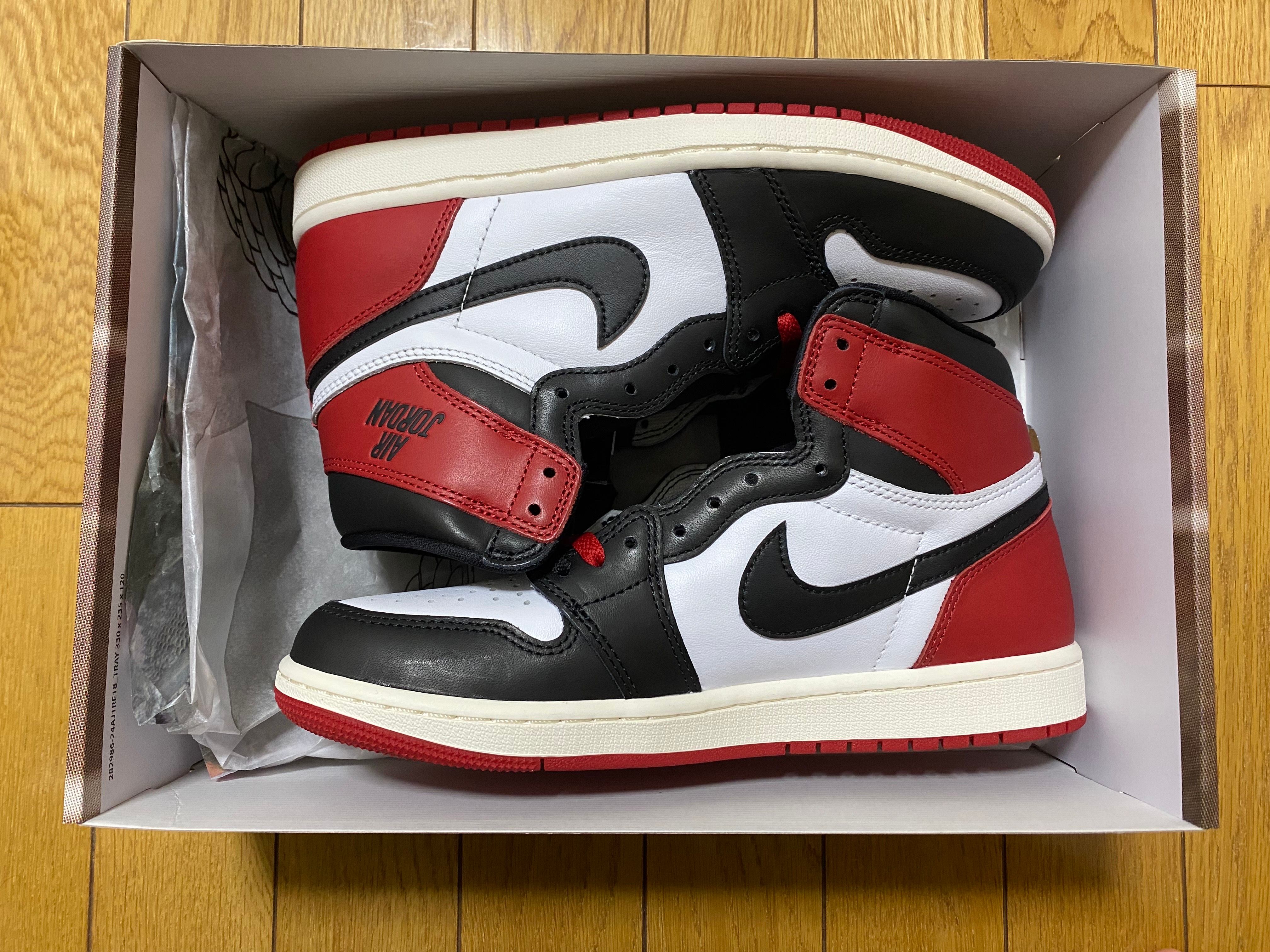 Nike Air Jordan 1 Retro High OG "Black Toe Reimagined"