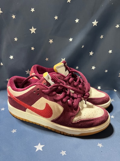 Skate Like a Girl × Nike SB Dunk Low Pro "Dark Beetroot"