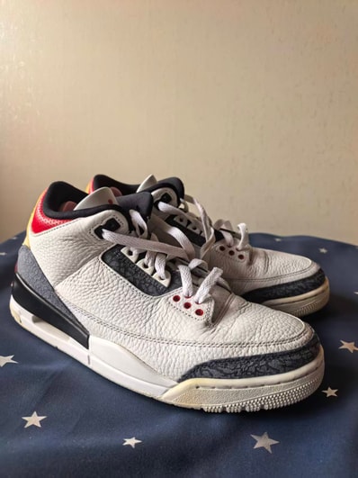 Nike Air Jordan 3 Retro SE-T CO JP "Fire Red Denim"