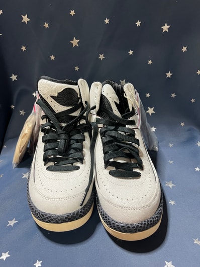 A Ma Maniere × Nike Air Jordan 2 "Airness/Sail and Burgundy"