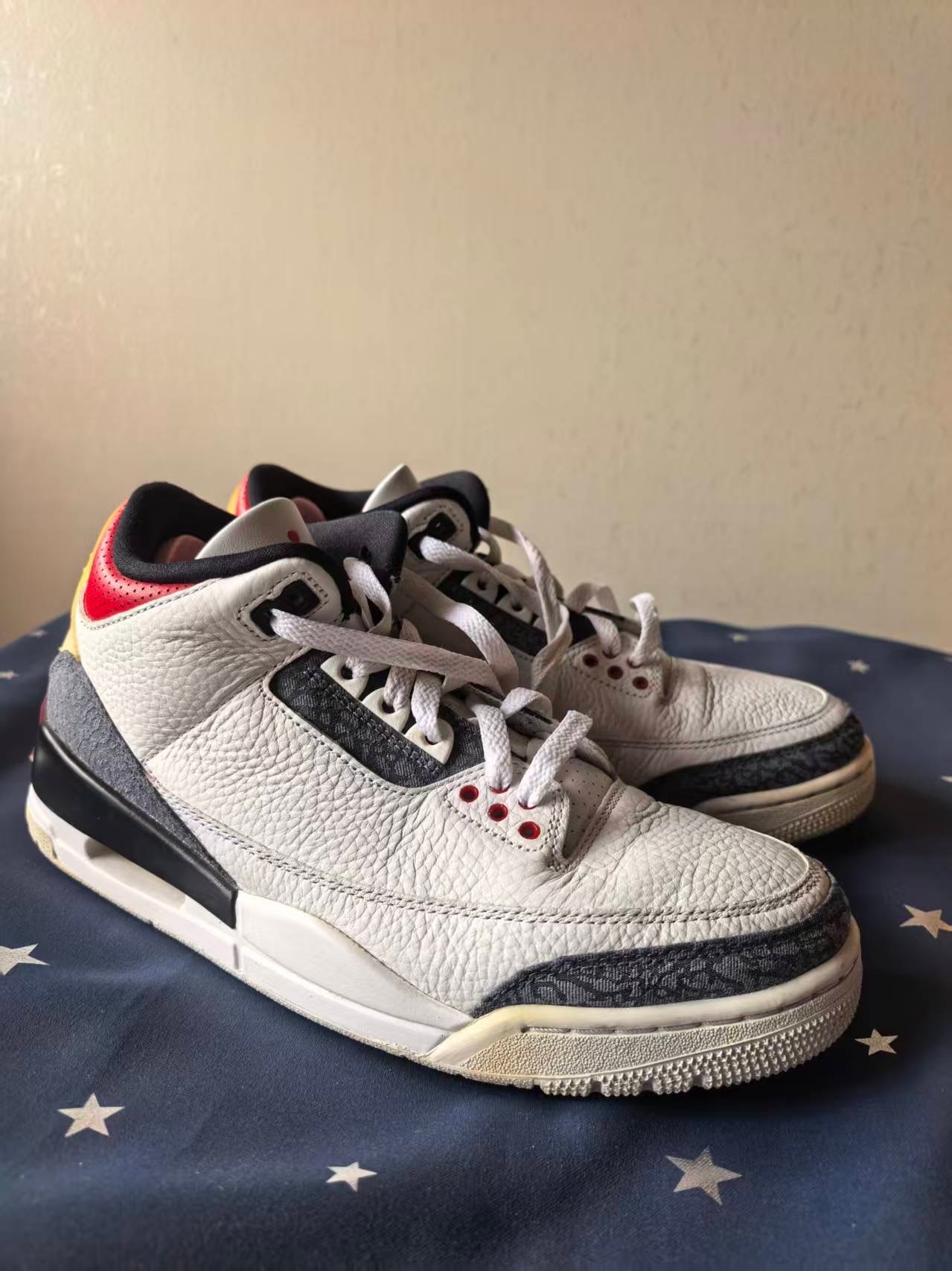 Fragment × Nike Air Jordan 3 "White/Black"