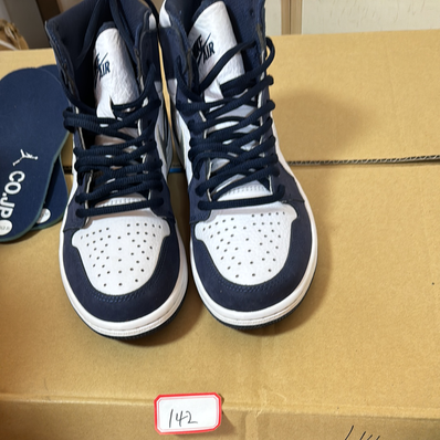 Nike Air Jordan 1 High OG CO.JP "White/Midnight Navy" (2020) (Standard Box)