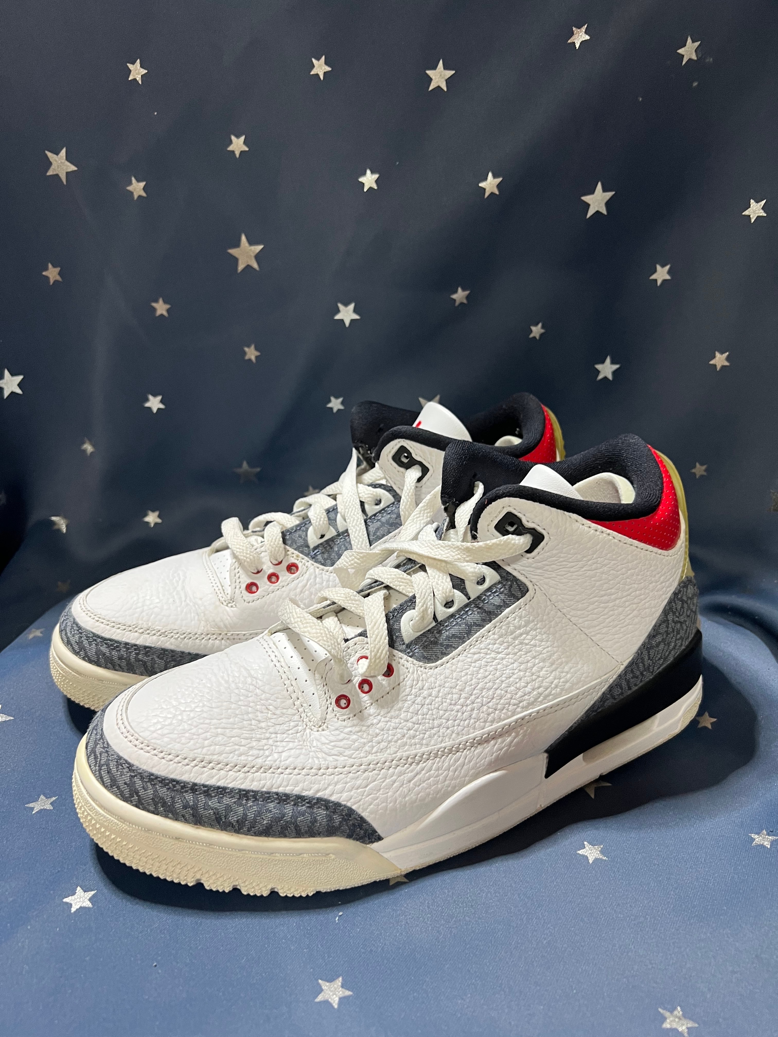 Nike Air Jordan 3 Retro SE-T CO JP "Fire Red Denim"