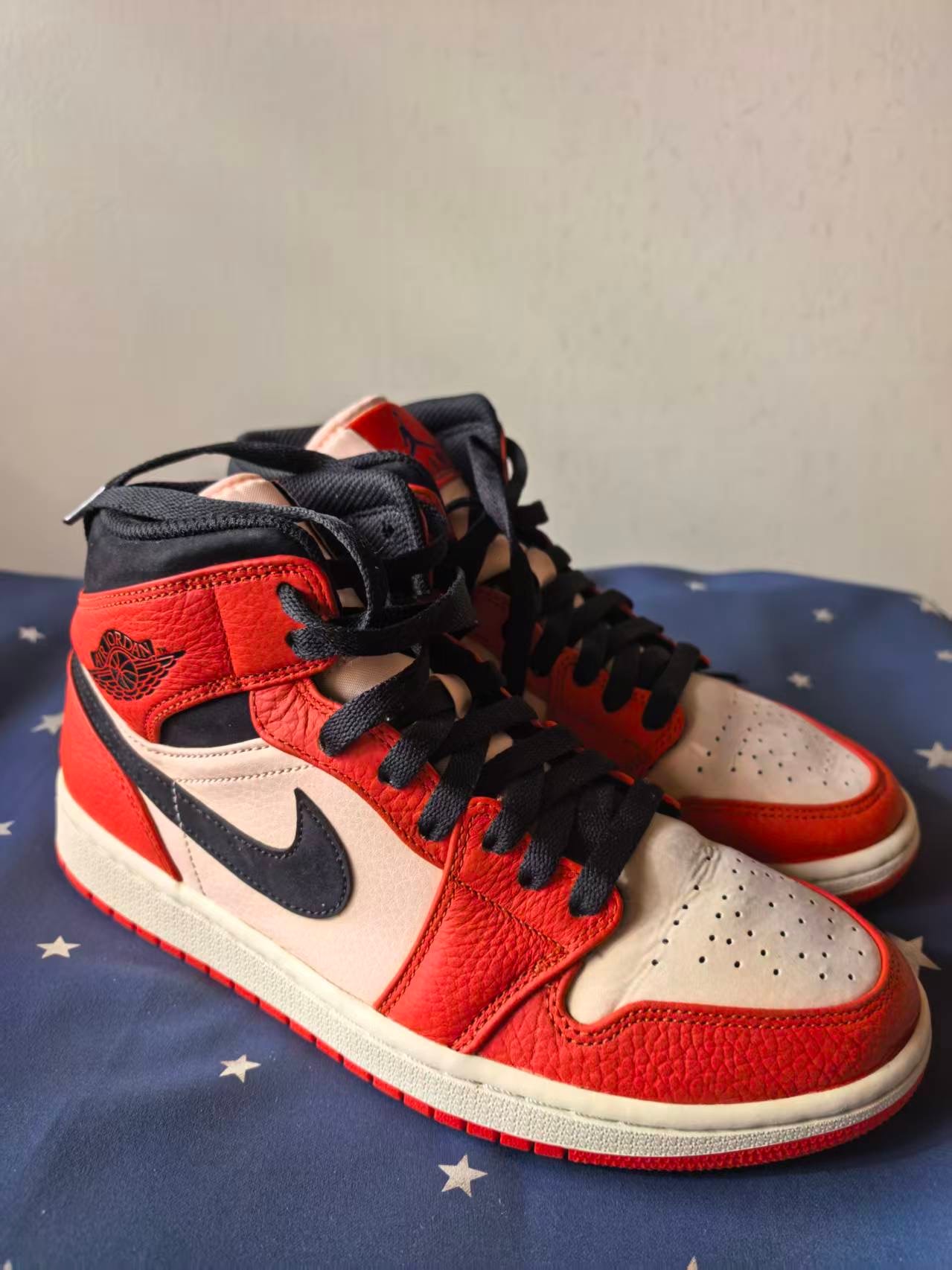 Nike Air Jordan 1 Mid "Team Orange Black"