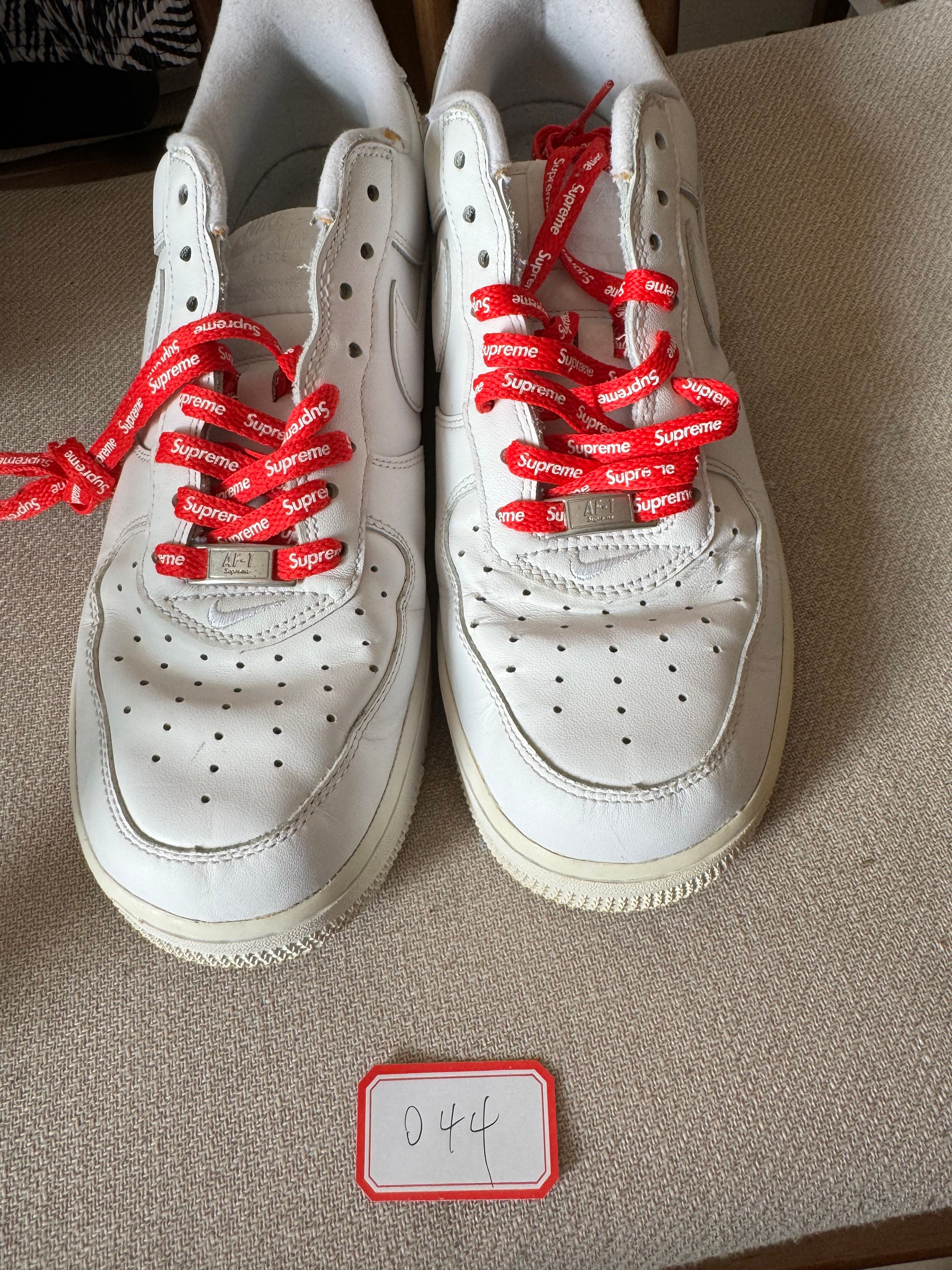 Supreme × Nike Air Force 1 Low "White"