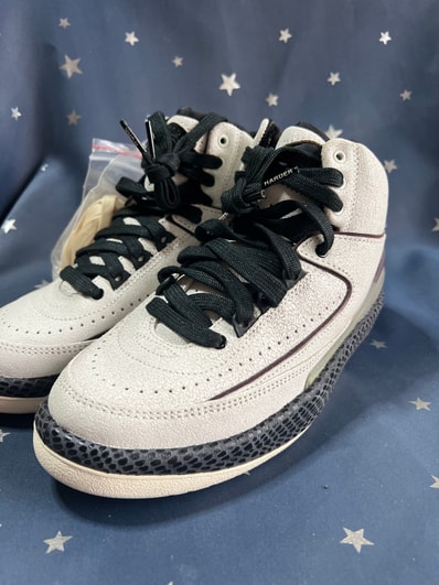 A Ma Maniere × Nike Air Jordan 2 "Airness/Sail and Burgundy"