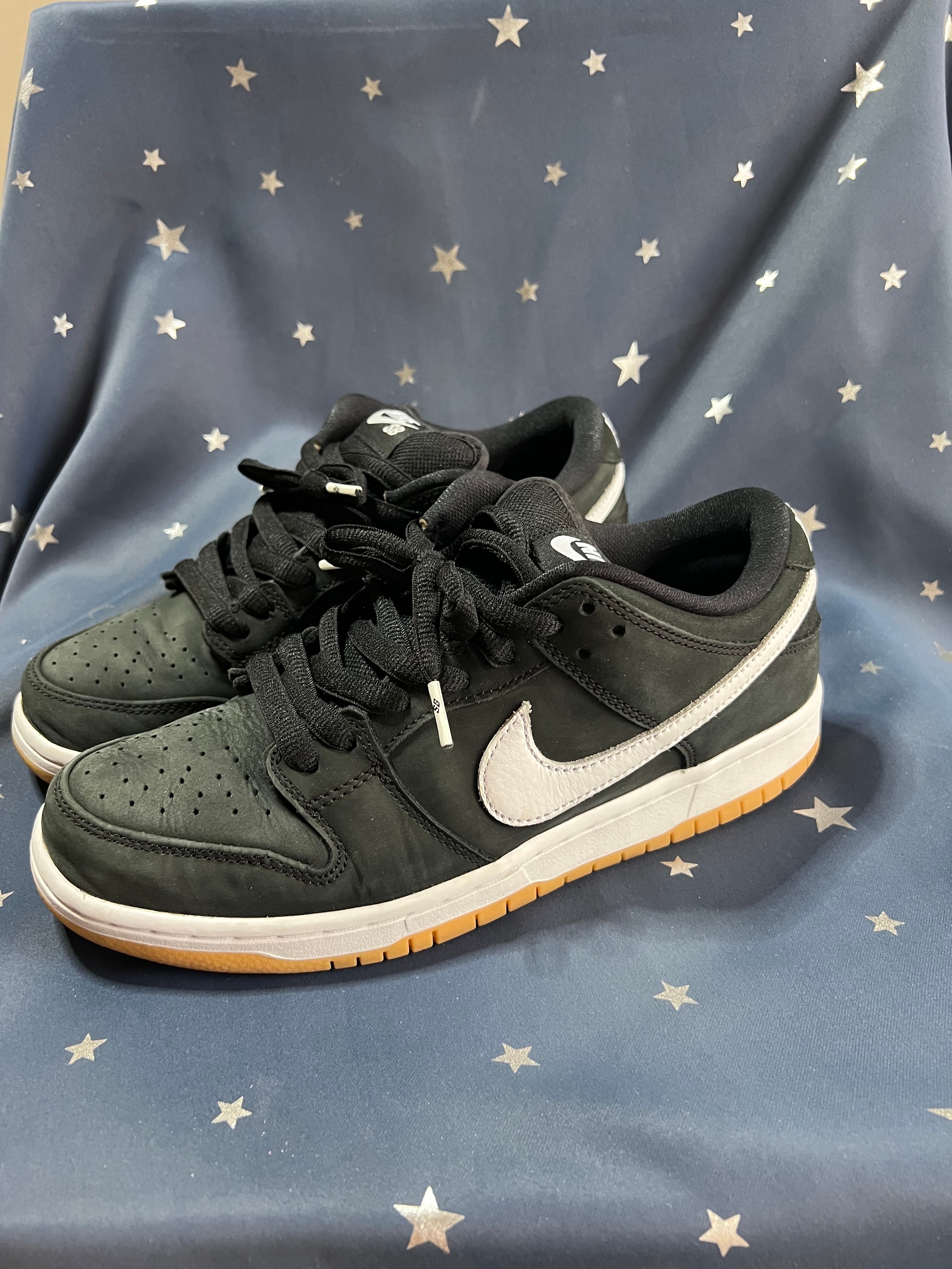 Nike SB Dunk Low Pro "Black/WhiteBlack-Gum Light Brown"