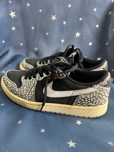 Nike Air Jordan 1 Retro Low OG "Black Cement"